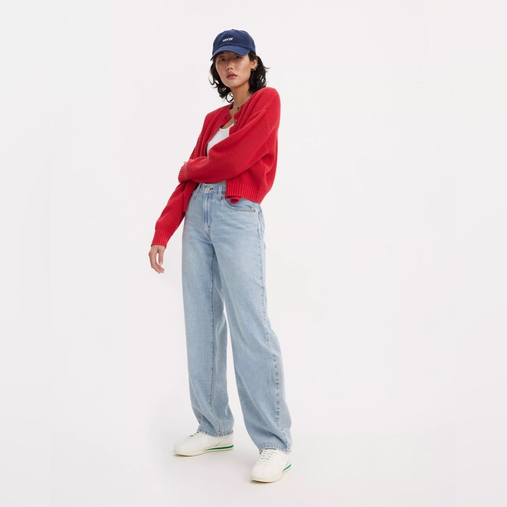 Baggy Dad Performance Cool Women's
Jeans - Light Wash